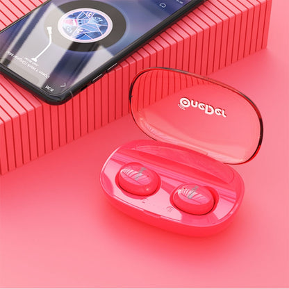 OneDer W12 Wireless Earphone with Waterproof IPX5 HD Stereo Sound TWS Bluetooth Earphone(Red) - TWS Earphone by OneDer | Online Shopping South Africa | PMC Jewellery