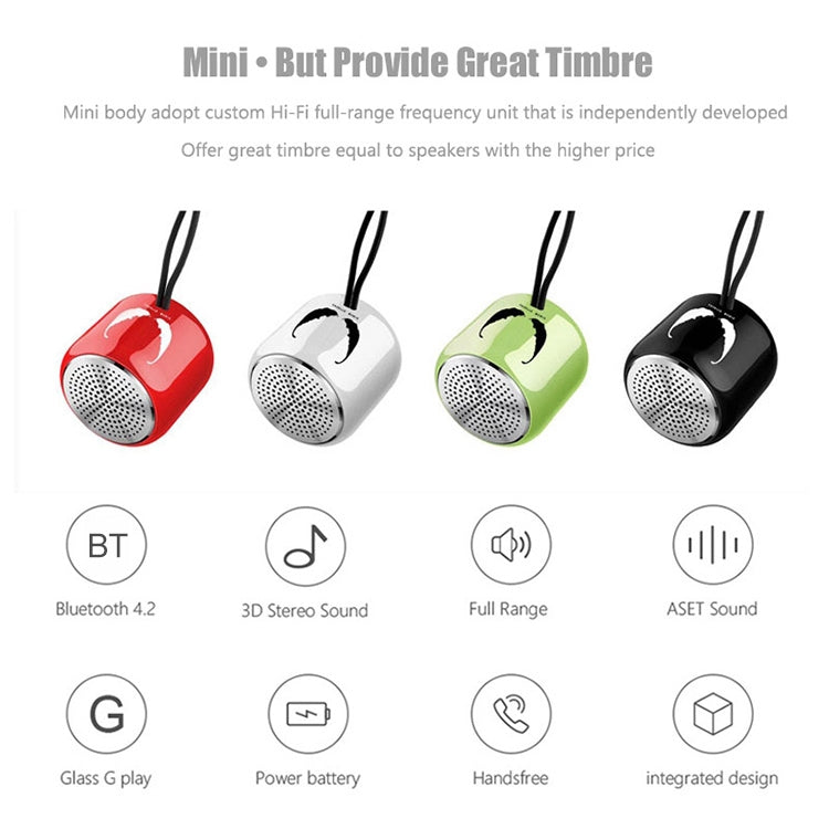 M9 Bluetooth5.0 Subwoofer Portable Speaker Aluminium Alloy Body Music Player(White) - Mini Speaker by PMC TechLife | Online Shopping South Africa | PMC TechLife