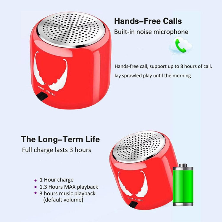 M9 Bluetooth5.0 Subwoofer Portable Speaker Aluminium Alloy Body Music Player(White) - Mini Speaker by PMC TechLife | Online Shopping South Africa | PMC TechLife