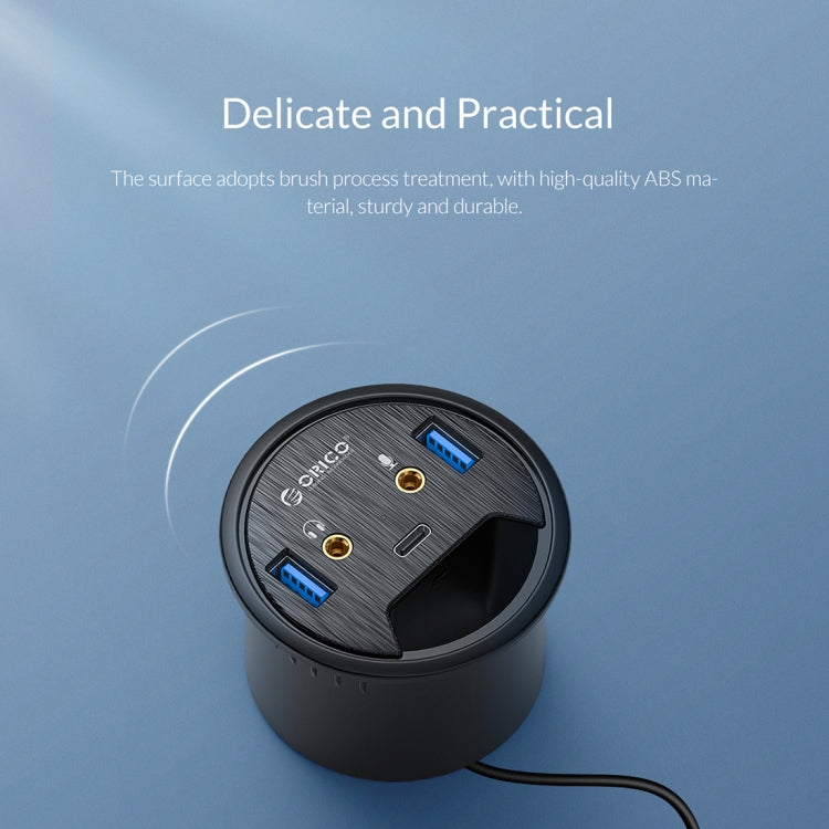 ORICO DESK-2U1C Desktop Power Grommet Multi-Function HUB - free shipping - PMC TechLife - Order now!