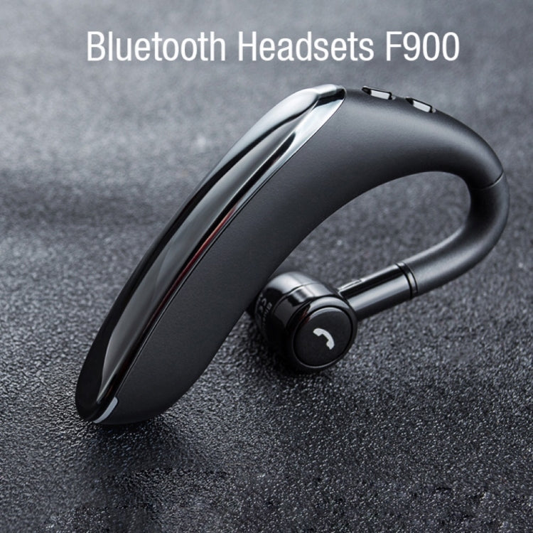 F900 Mini Earhook 180�� Freely Rotating Wireless Bluetooth 5.0 Earphone Car Handsfree Call Headphone(Black Gray) - Bluetooth Earphone by PMC TechLife | Online Shopping South Africa | PMC TechLife