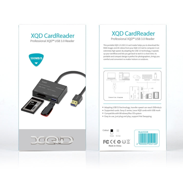 Onten 5212B USB3.0 To XQD + SD Card High-Speed Card Reader -  by Onten | Online Shopping South Africa | PMC TechLife | Buy Now Pay Later Mobicred