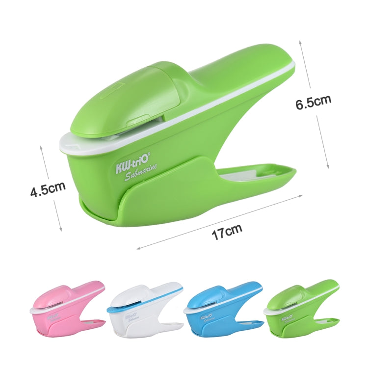 Hand-held Mini Safe Stapleless Staple Max 7 Sheets Paper Binding Machine(White) - free shipping - PMC TechLife - Order now!