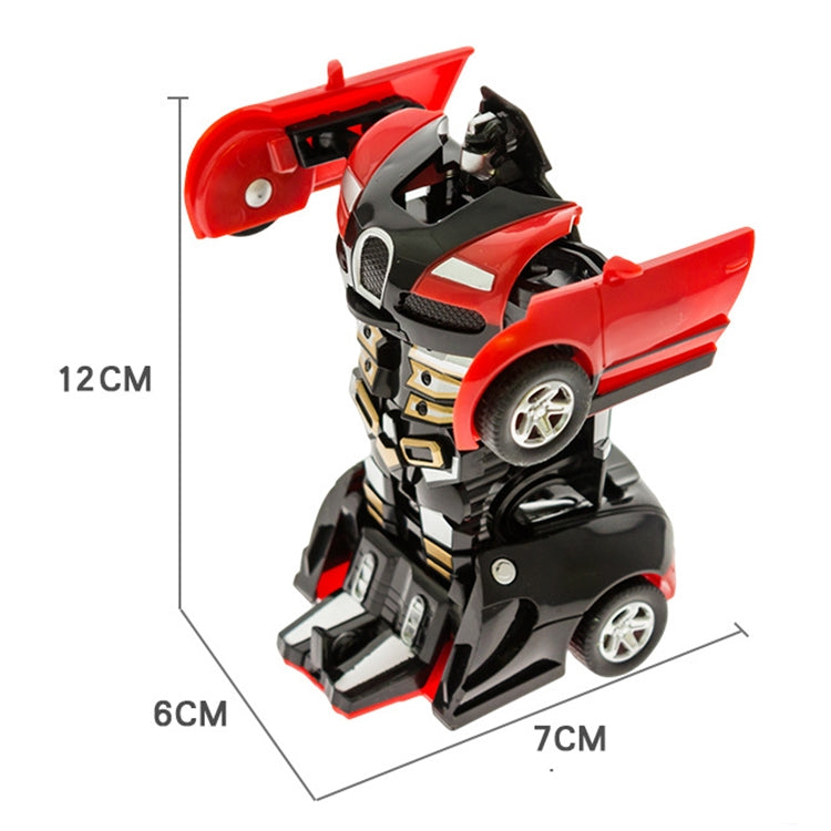 One-click Transforming Toy Car Impact Deformation Toy Model Car(Blue) - Model Toys by PMC Jewellery | Online Shopping South Africa | PMC Jewellery