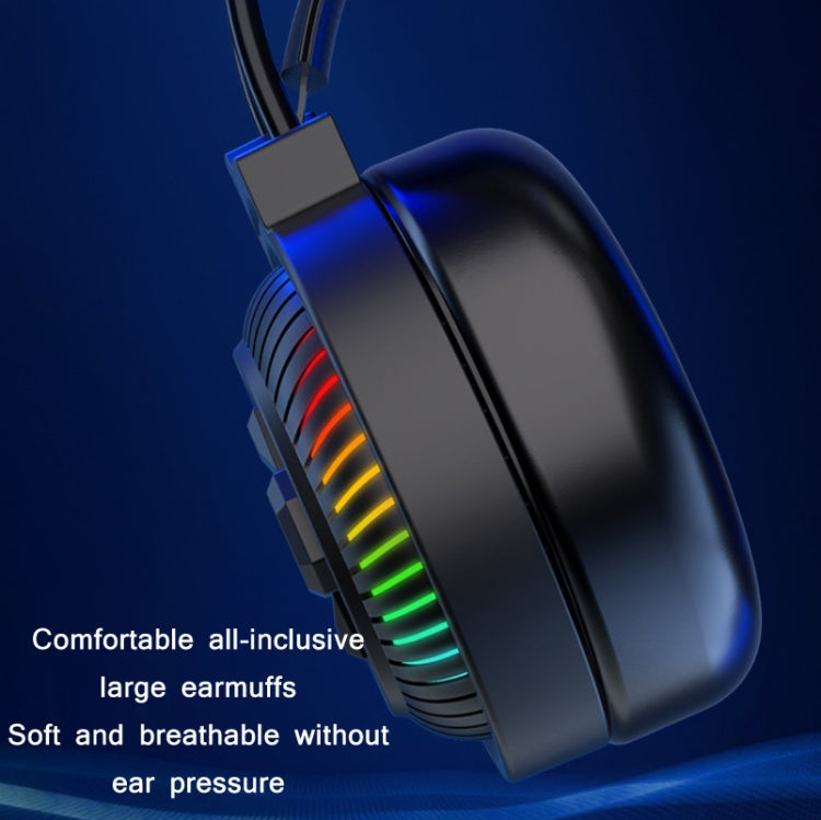 PANTSAN PSH-400 USB Computer Head-Mounted Luminous RGB Wired Headset, Specification:3.5mm Pink+Cat Ear - Multimedia Headset by PANTSAN | Online Shopping South Africa | PMC TechLife | Buy Now Pay Later Mobicred