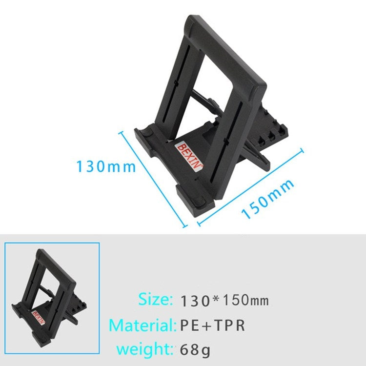 Foldable Tutor Learning Machine Desktop Stand for 7-11 inch Tablet(Black) - Desktop Holder by PMC TechLife | Online Shopping South Africa | PMC TechLife