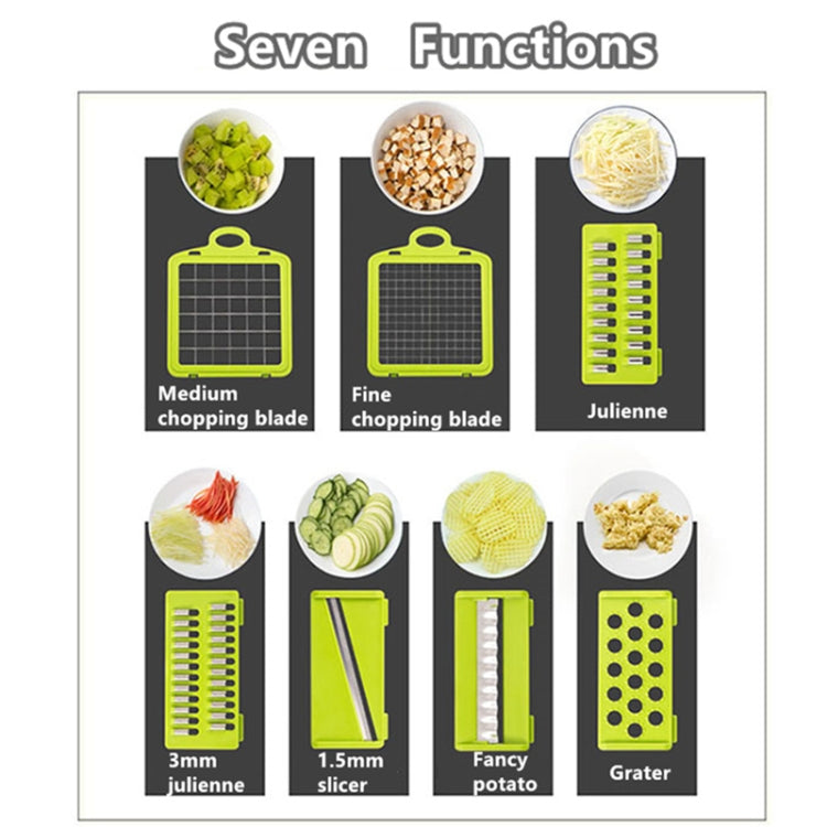 Vegetable Cutter Kitchen Slicer Fruit Cutter Potato Peeler Carrot Cheese Grater Vegetable Slicer - free shipping - PMC TechLife - Order now!