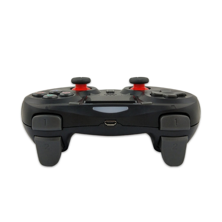 Rubberized Wireless Game Controller Bluetooth Handle for PS4 Host(Orange) - Gamepads by PMC TechLife | Online Shopping South Africa | PMC TechLife