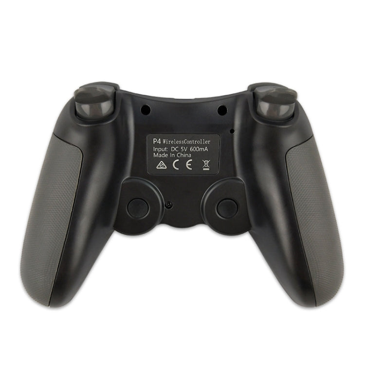 Rubberized Wireless Game Controller Bluetooth Handle for PS4 Host(Orange) - Gamepads by PMC TechLife | Online Shopping South Africa | PMC TechLife