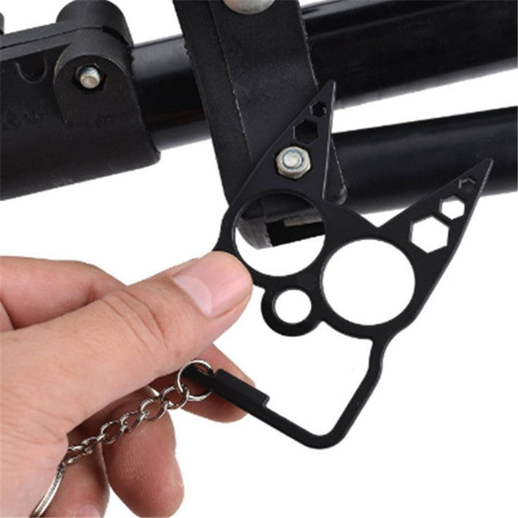 Multifunctional Outdoor Self-defense Double Finger Buckle Can Break The Window, Random Color Delivery - free shipping - PMC TechLife - Order now!