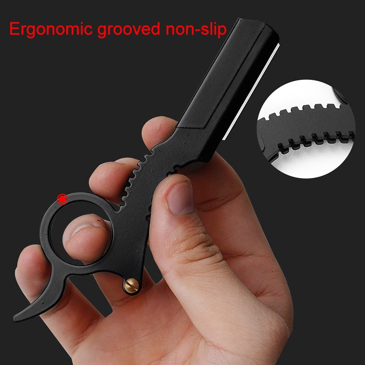 Stainless Steel Vintage Razor Thumb Razor(Red) - free shipping - PMC TechLife - Order now!