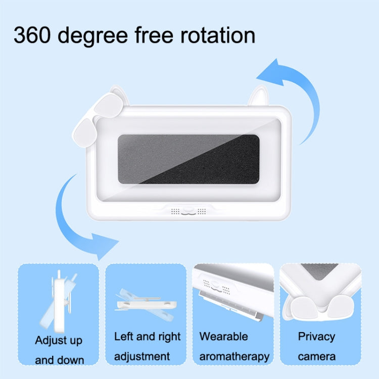 Bathroom Waterproof Mobile Phone Holder Bathing Watch TV Removable Touch Screen Phone Case(White) - Hand-Sticking Bracket by PMC TechLife | Online Shopping South Africa | PMC TechLife