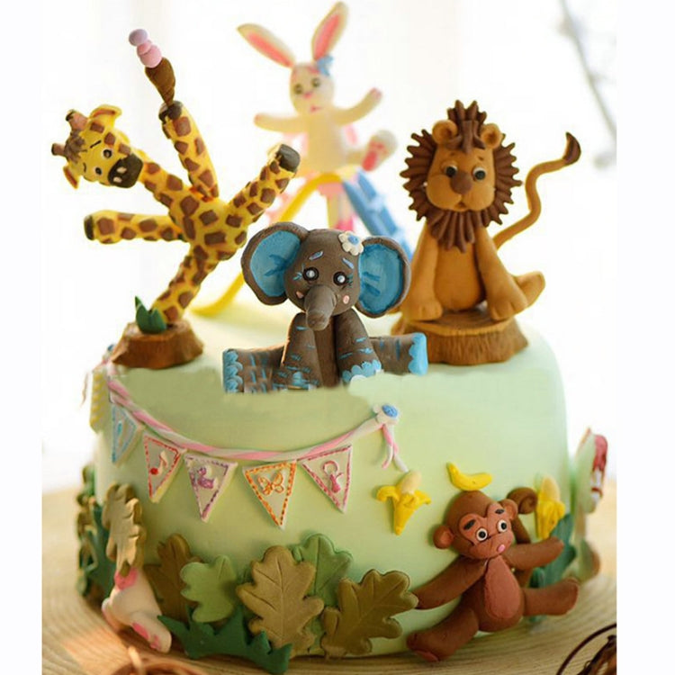 2 PCS 3D Animal Shape Silicone Form Fondant Cake Biscuit Molds(Lion) - free shipping - PMC TechLife - Order now!