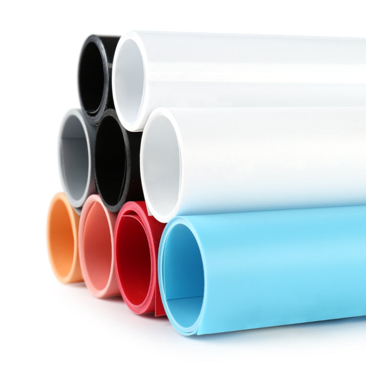 70x140cm Shooting Background Board PVC Matte Board Photography Background Cloth Solid Color Shooting Props(White) -  by PMC TechLife | Online Shopping South Africa | PMC TechLife