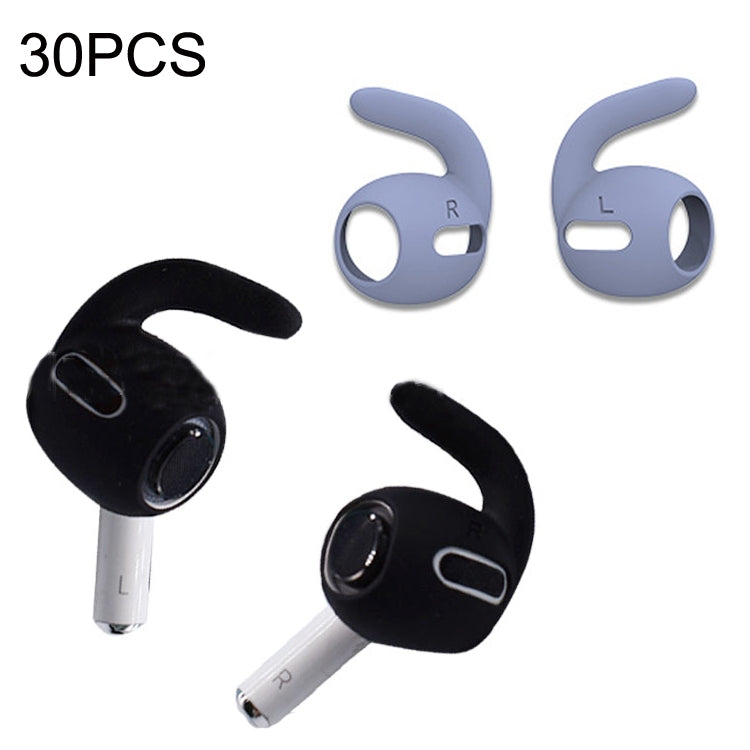 30PCS Ultra-thin Earphone Ear Caps For Apple Airpods Pro(Lavender Violet Purple) - Anti-dust & Ear Caps by PMC TechLife | Online Shopping South Africa | PMC TechLife