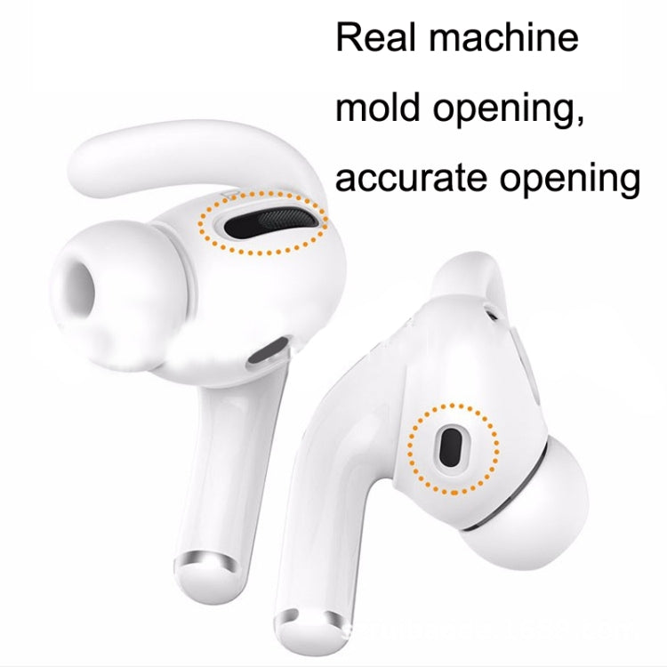 30PCS Ultra-thin Earphone Ear Caps For Apple Airpods Pro(Black) - Anti-dust & Ear Caps by PMC TechLife | Online Shopping South Africa | PMC TechLife