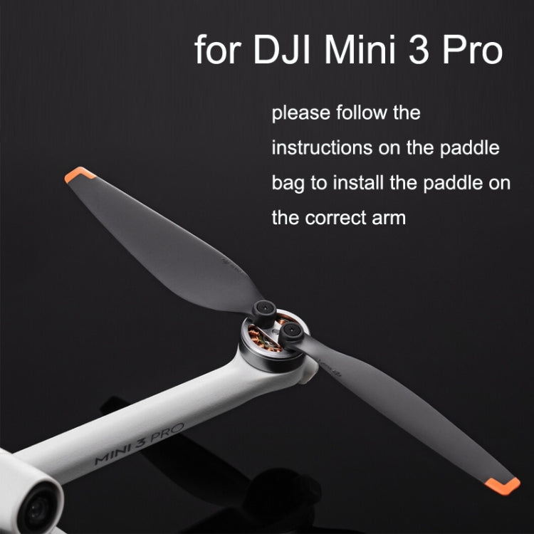 Original DJI Mini 4 Pro/Mini 3 Pro 2 Pairs Propeller(Black) - DIY Propeller by DJI | Online Shopping South Africa | PMC Jewellery