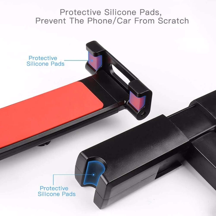 Universal 360 Rotation Holder Bracket Back Seat Car Mount(Black) - Car Holders by PMC TechLife | Online Shopping South Africa | PMC TechLife