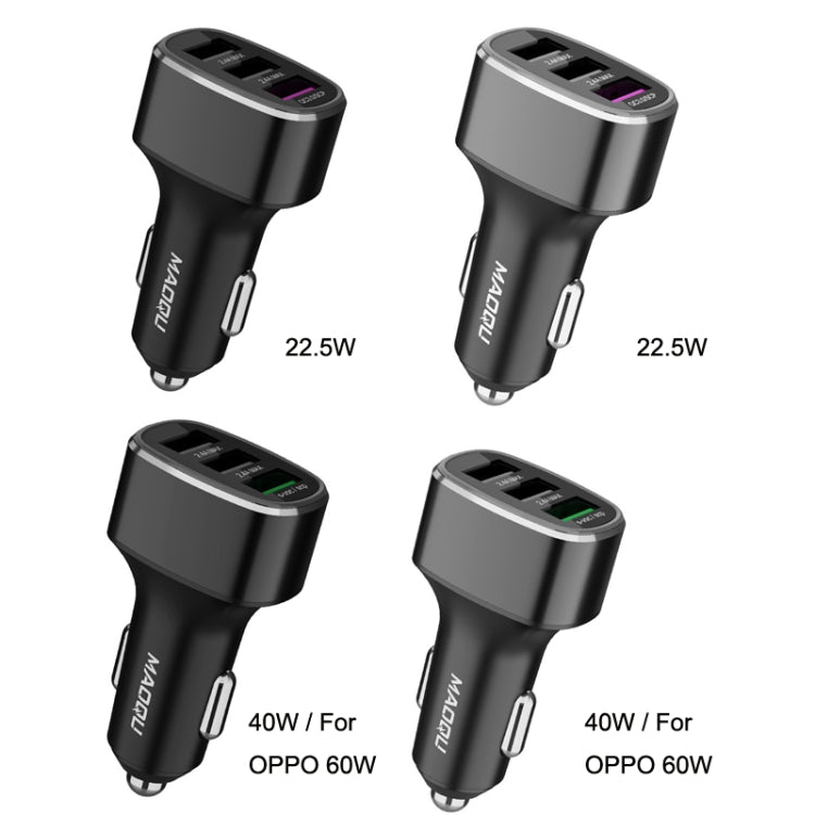 QIAKEY GT780 3 USB Ports Fast Charge Car Charger(Black) - Car Charger by QIAKEY | Online Shopping South Africa | PMC Jewellery