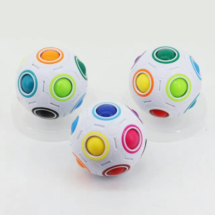Magic Rainbow Ball Luminous Edition Training Hand Brain Coordination Fun Cube Children Toy(Luminous Green) - Squeeze Toys by PMC Jewellery | Online Shopping South Africa | PMC Jewellery