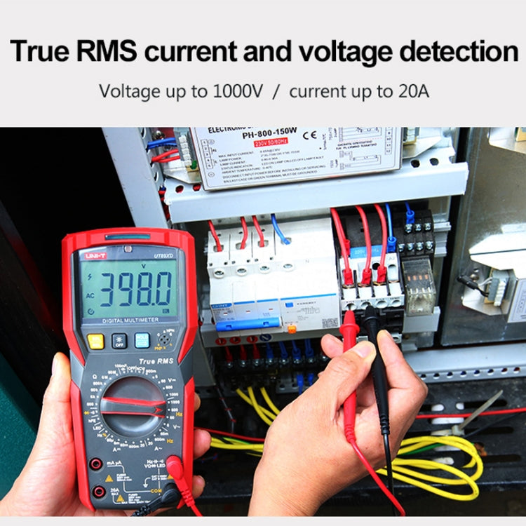 UNI-T UT89XE Digital High-Precision Multimeter Digital Display Multi-Meter - free shipping - PMC TechLife - Order now!