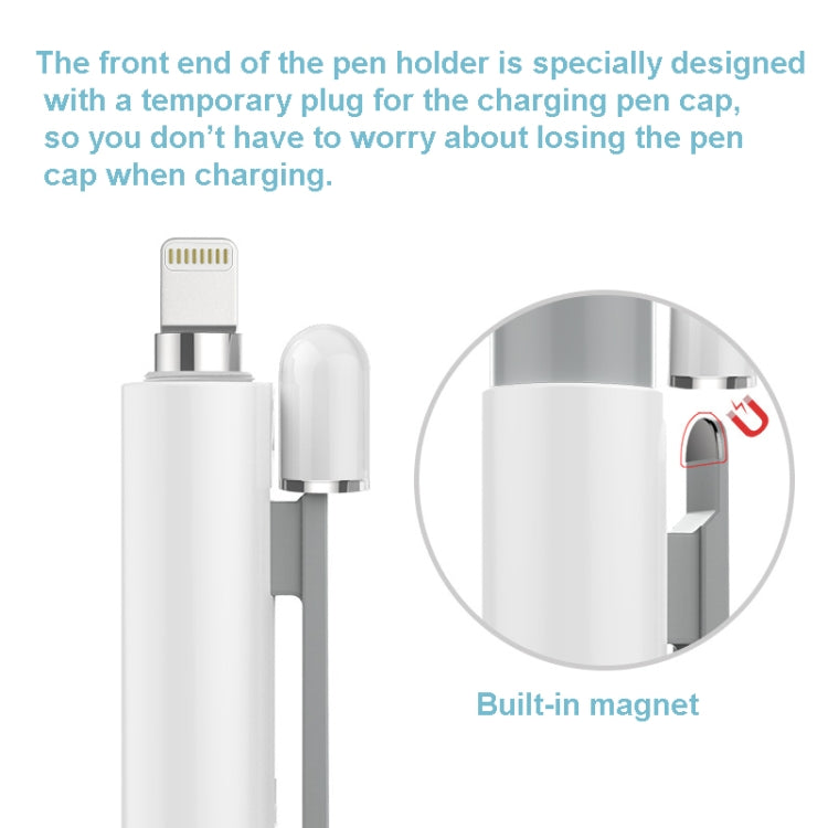 Automatic Retractable Stylus Pen Case For Apple Pencil 2(Pink) - Pencil Accessories by PMC TechLife | Online Shopping South Africa | PMC TechLife | Buy Now Pay Later Mobicred