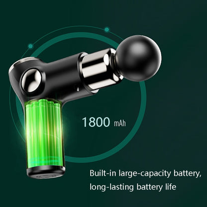 K515 Mini Fascia Gun Fitness Relax Muscle Massage Gun(LCD Version 32 Gears (Green)) - Massage gun & Accessories by PMC Jewellery | Online Shopping South Africa | PMC Jewellery