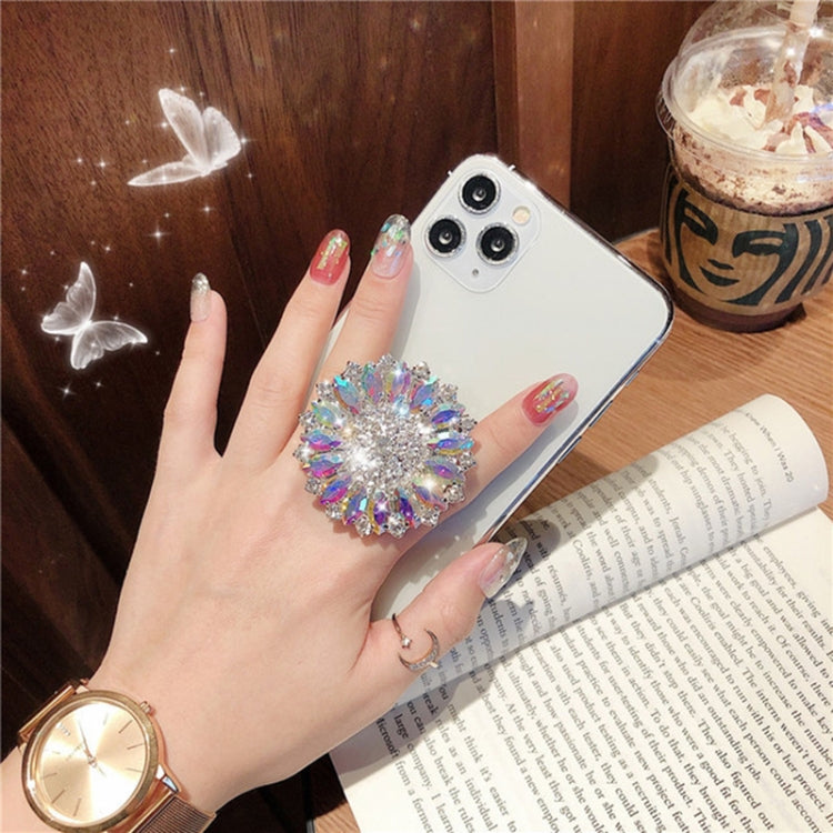 2 PCS Lazy Man Live Shooting Mobile Phone Rotating Ring Buckle Holder, Style:Satellite Long Diamond - free shipping - PMC TechLife - Order now!
