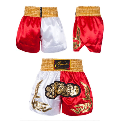 ZhuoAo Muay Thai/Boxing/Sanshou/Fighting Shorts for Men and Women, Size:XXXL(Black Cool) - Sportswear by ZhuoAo | Online Shopping South Africa | PMC Jewellery | Buy Now Pay Later Mobicred