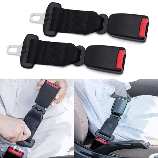 2 PCS Child And Pregnant Woman Car Seat Belt Extender, Length:29cm(Black) - Seat Belts & Padding by PMC Jewellery | Online Shopping South Africa | PMC Jewellery