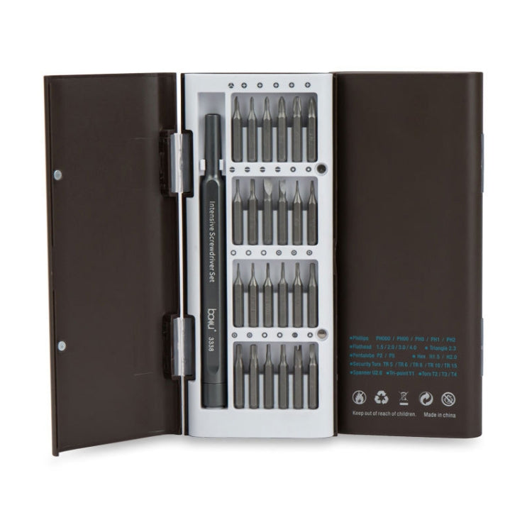 Baku BA-3338 24 In 1 Multifunctional Screwdriver Set Mobile Computer Repair Tool - Screwdriver Set by Baku | Online Shopping South Africa | PMC TechLife | Buy Now Pay Later Mobicred