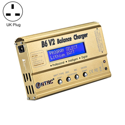 HTRC B6 V2 Model Airplane Charger Smart Balance Charger, UK Plug - Charger by HTRC | Online Shopping South Africa | PMC Jewellery