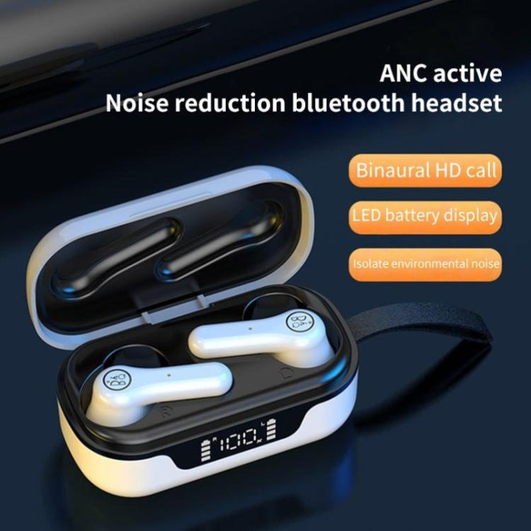 ANC PRO Touch 5.0TWS Master-slave Switch Wireless Bluetooth Headset Intelligent Noise Cancelling(Black) - Bluetooth Earphone by PMC TechLife | Online Shopping South Africa | PMC TechLife