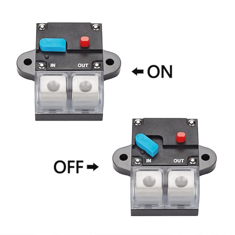 300A Auto Circuit Breaker Car Audio Fuse Holder Power Insurance Automatic Switch(Blue) - Fuse by PMC TechLife | Online Shopping South Africa | PMC TechLife