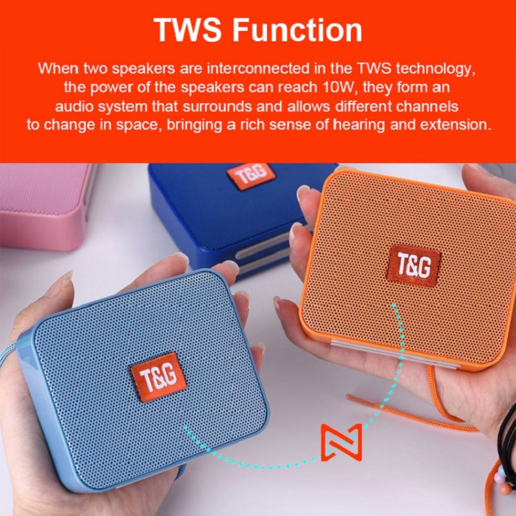 T&G TG166 Color Portable Wireless Bluetooth Small Speaker(Pink) - free shipping - PMC TechLife - Order now!