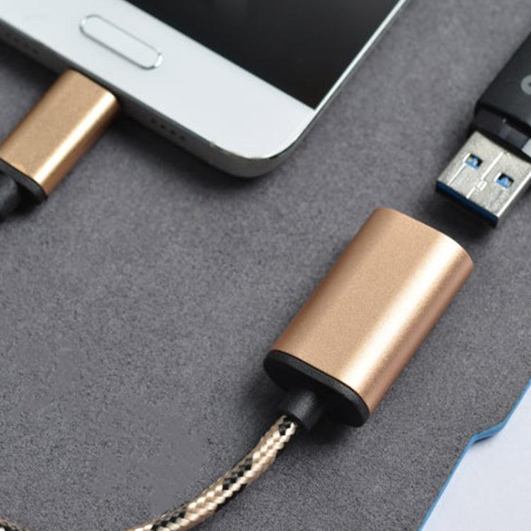 USB to USB-C / Type-C OTG Adapter Cable - Cable & Adapters by PMC TechLife | Online Shopping South Africa | PMC TechLife