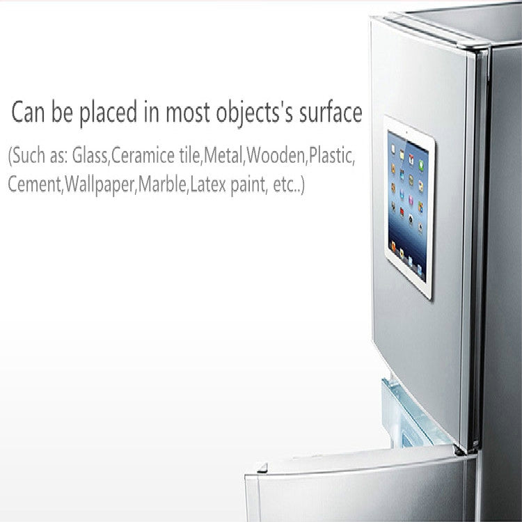 Wall-mounted iPad Magnetic Adsorption Universal Sticker Mobile Phone Wall Bracket(Black B) - free shipping - PMC TechLife - Order now!