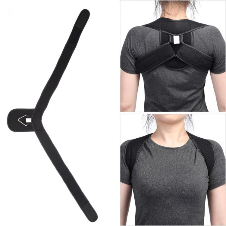 Adjustable Upper Back Shoulder Support Posture Corrector Adult Corset Spine Brace Back Belt, Size:L(Skin Color) - Corrector by PMC Jewellery | Online Shopping South Africa | PMC Jewellery