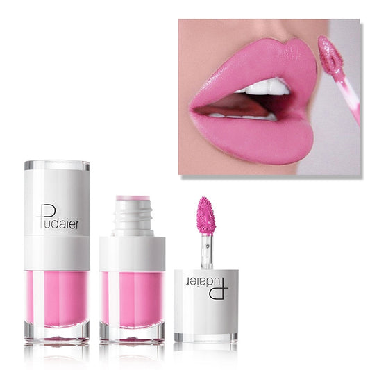 Liquid Matte Lipstick Waterproof Red Lip Makeup Long Lasting Lip Tint(E506) - Lips by PMC Jewellery | Online Shopping South Africa | PMC Jewellery