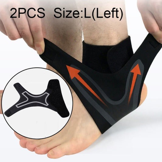 Sport Ankle Support Elastic High Protect Sports Ankle Equipment Safety Running Basketball Ankle Brace Support, Size:L(Left) - Sports Safety by PMC Jewellery | Online Shopping South Africa | PMC Jewellery