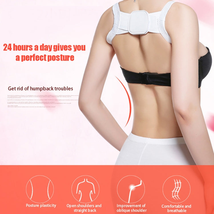 Adjustable Women Back Posture Corrector Shoulder Support Brace Belt Health Care Back Posture Belt, Size:L (Black) - Corrector by PMC Jewellery | Online Shopping South Africa | PMC Jewellery