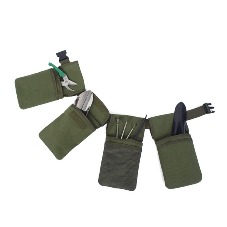 Garden Canvas Pocket Tool Storage Belt Bag - Storage Bags by PMC Jewellery | Online Shopping South Africa | PMC Jewellery
