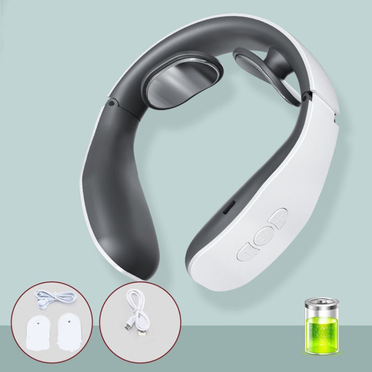 Cervical Massager Electromagnetic Pulse Heating Neck Protector, Style:Charging - free shipping - PMC TechLife - Order now!