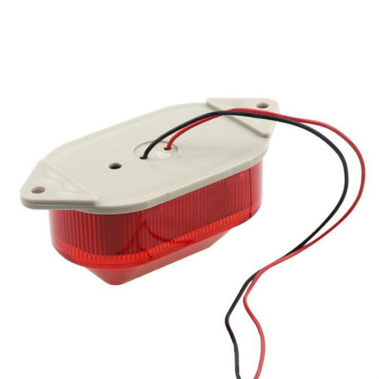 AC220V Led Mini Strobe Signal Warning Light Silent Warning Light(Orange) - Warning Lights by PMC TechLife | Online Shopping South Africa | PMC TechLife