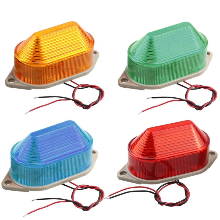 AC220V Led Mini Strobe Signal Warning Light Silent Warning Light(Green) - free shipping - PMC TechLife - Order now!