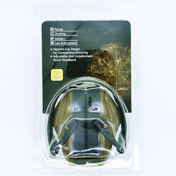 Learn Sleep Industry Noise Cancelling Earmuffs Shooting Soundproof Earmuffs(Green) - Earmuff & Pad by PMC TechLife | Online Shopping South Africa | PMC TechLife