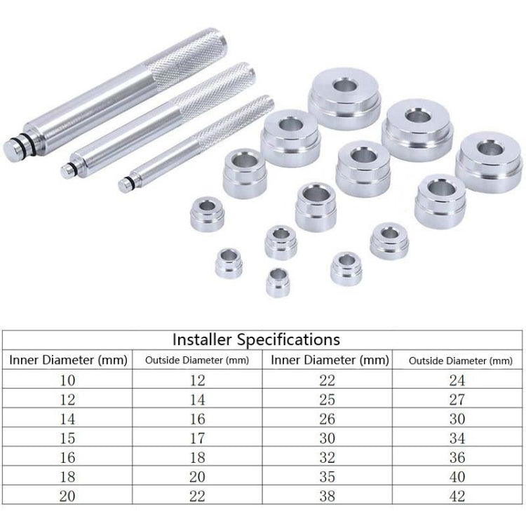 17 In 1 Small Bearing Installation Extractor Bearing Pad Installation And Removal Tool - free shipping - PMC TechLife - Order now!