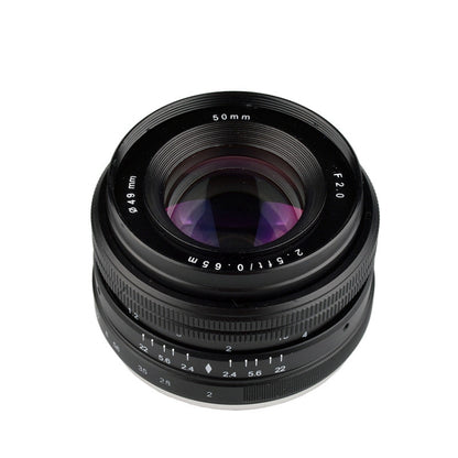 LIGHTDOW EF 50mm F2.0 USM Portrait Standard Focus Lens for Canon - Auxiliary Lens by LIGHTDOW | Online Shopping South Africa | PMC Jewellery