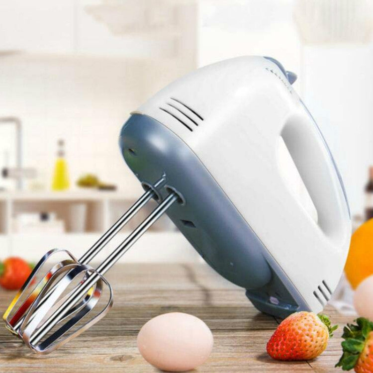 Whisk Electric Household Mini Whisk Baking Small Whipped Cream Machine, Specification:EU Plug+4 Stirring Rods - Stirrer & Squeezer by PMC TechLife | Online Shopping South Africa | PMC TechLife
