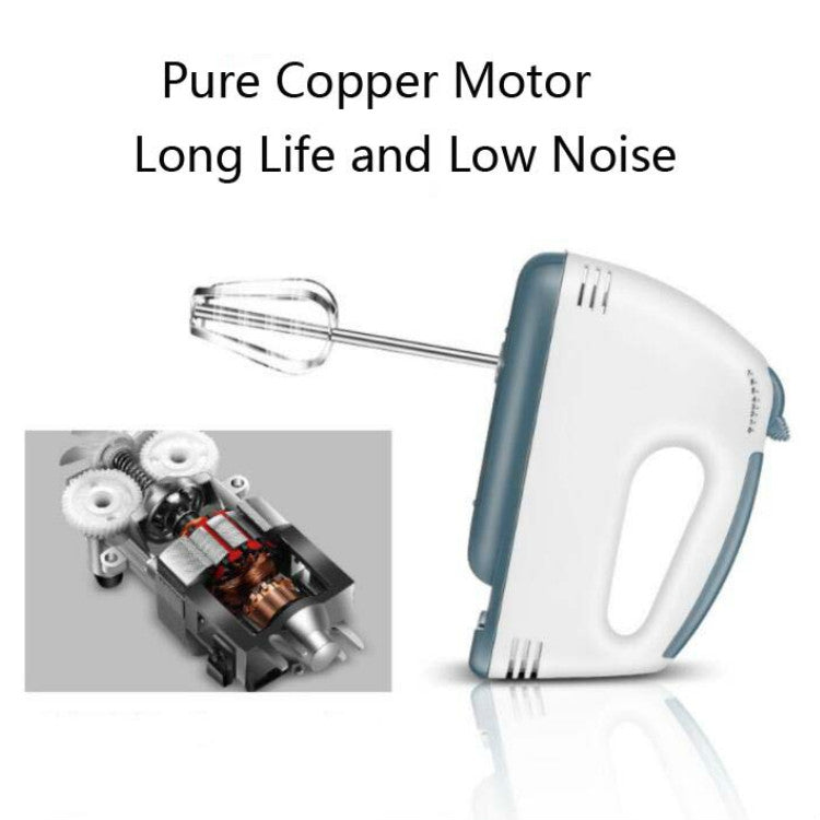 Whisk Electric Household Mini Whisk Baking Small Whipped Cream Machine, Specification:UK Plug+4 Stirring Rods - Stirrer & Squeezer by PMC TechLife | Online Shopping South Africa | PMC TechLife